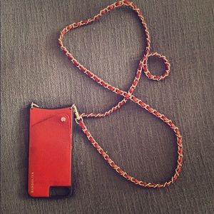 Lucy Bandolier Deep Red iPhone 8/7/6 Plus case
